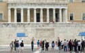 The changing of the guards in Syntagma Square 